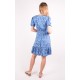Floral Print Ruffle Hem Summer Dress