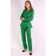 Golden Button Double Breasted Blazer Trouser Set 