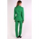 Golden Button Double Breasted Blazer Trouser Set 