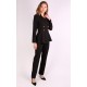 Golden Button Double Breasted Blazer Trouser Set 