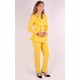 Golden Button Double Breasted Blazer Trouser Set 