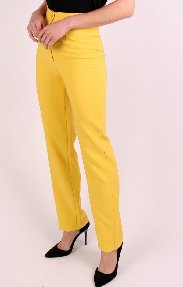 Golden Button Double Breasted Blazer Trouser Set 